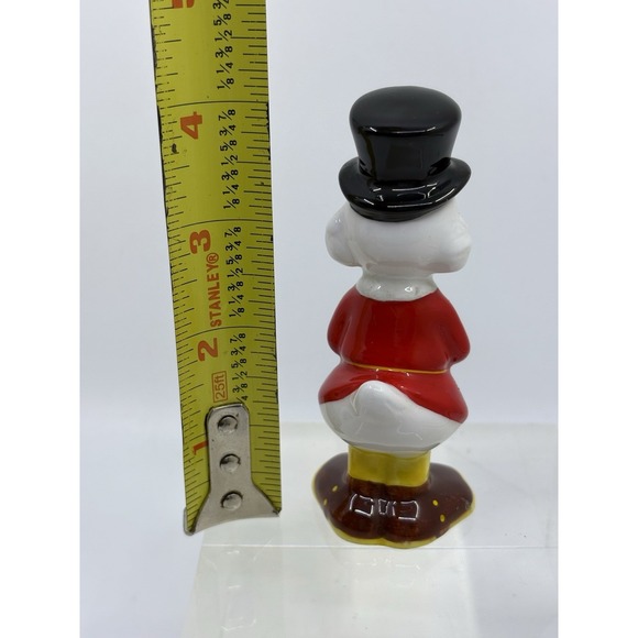 Disney Schmid Scrooge McDuck Ceramic Porcelain Figurine Ornament Ducktale Read* - Picture 4 of 5